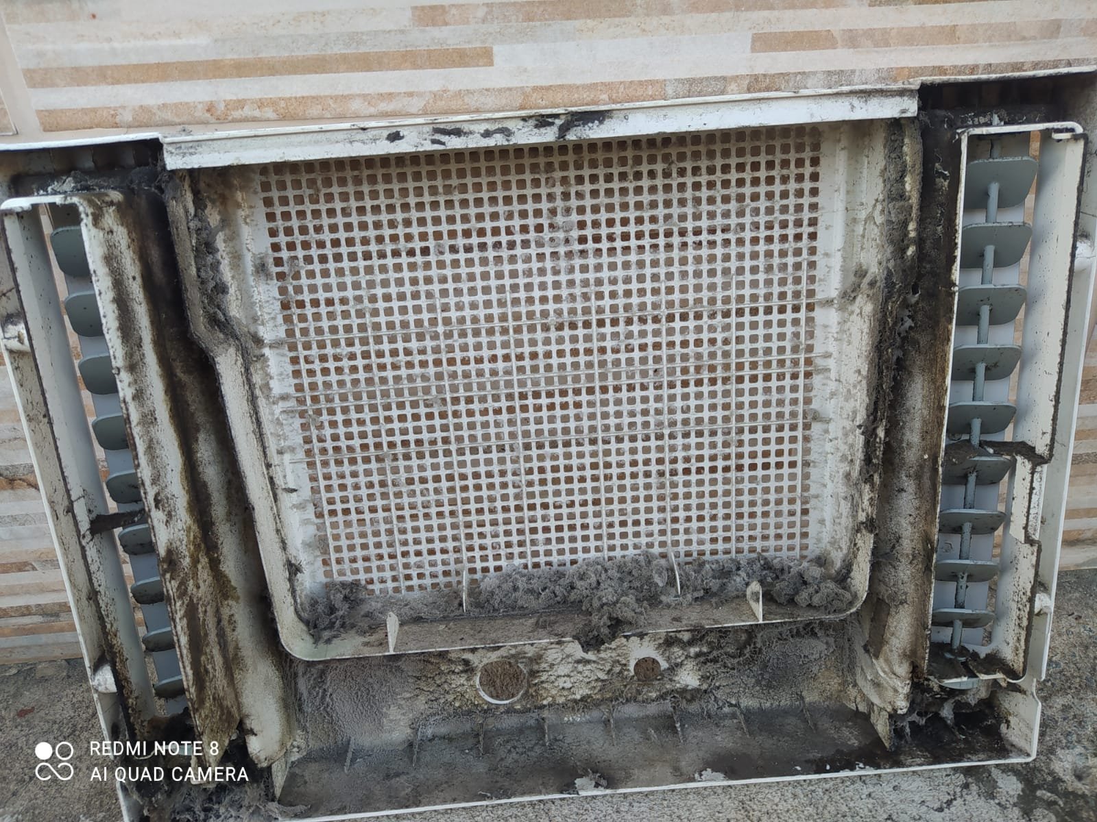 Sujeira e poeira Causadora da micro Bactérias.